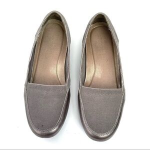 Skechers Taupe Gold Contrast Loafer US 6.5M